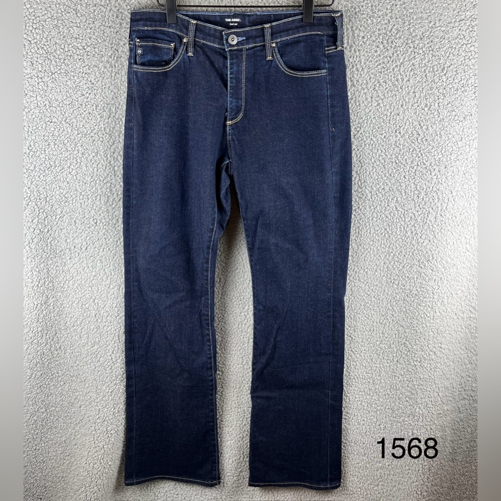 AG Adriano Goldschmeid Women’s Size 30 The Angel Bootcut Dark Wash Jeans